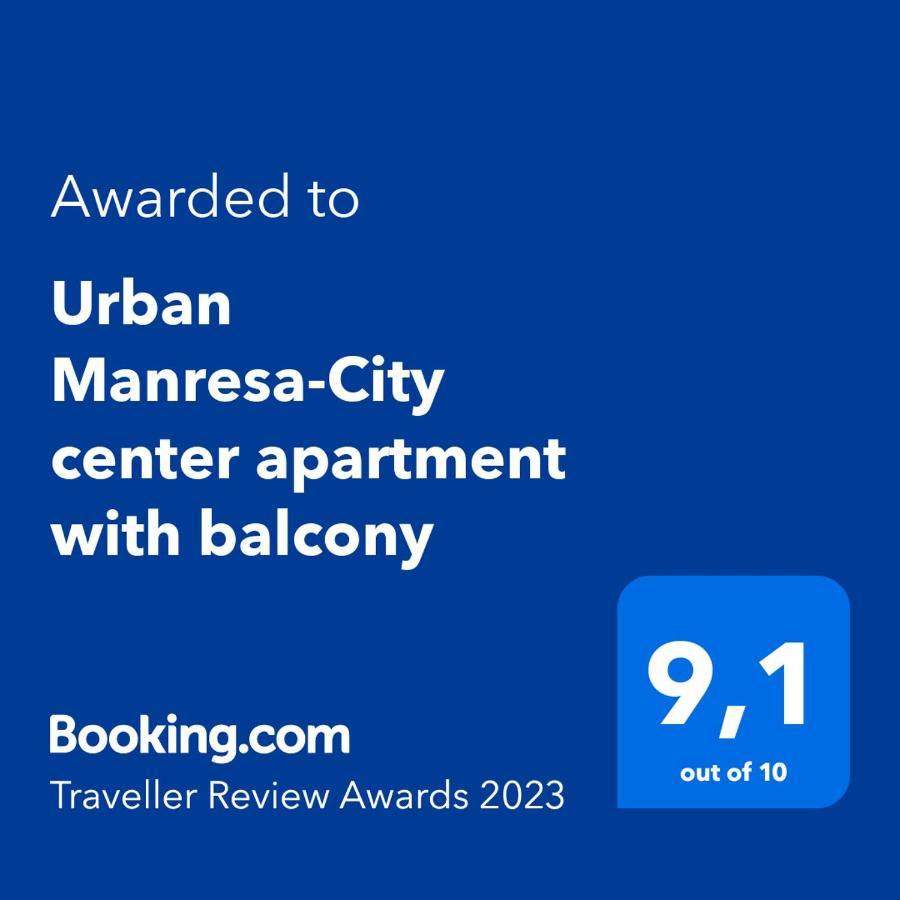 Urban Manresa-City Center Apartment With Balcony Buitenkant foto